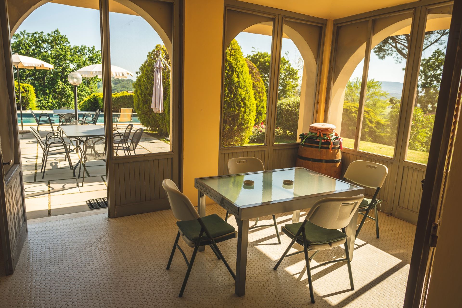 VILLAS AVEC PISCINE POGGIO FALCONE 6 CASTIGLIONE DEL LAGO UMBRIA