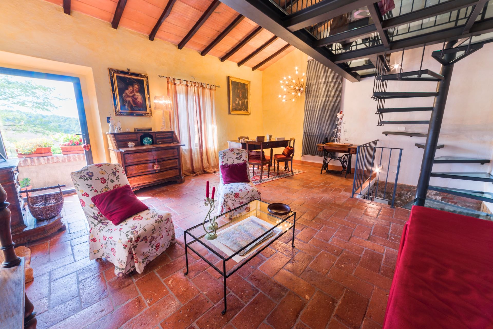 VILLAS WITH POOL CASALE BIGERNA TREQUANDA TOSCANA