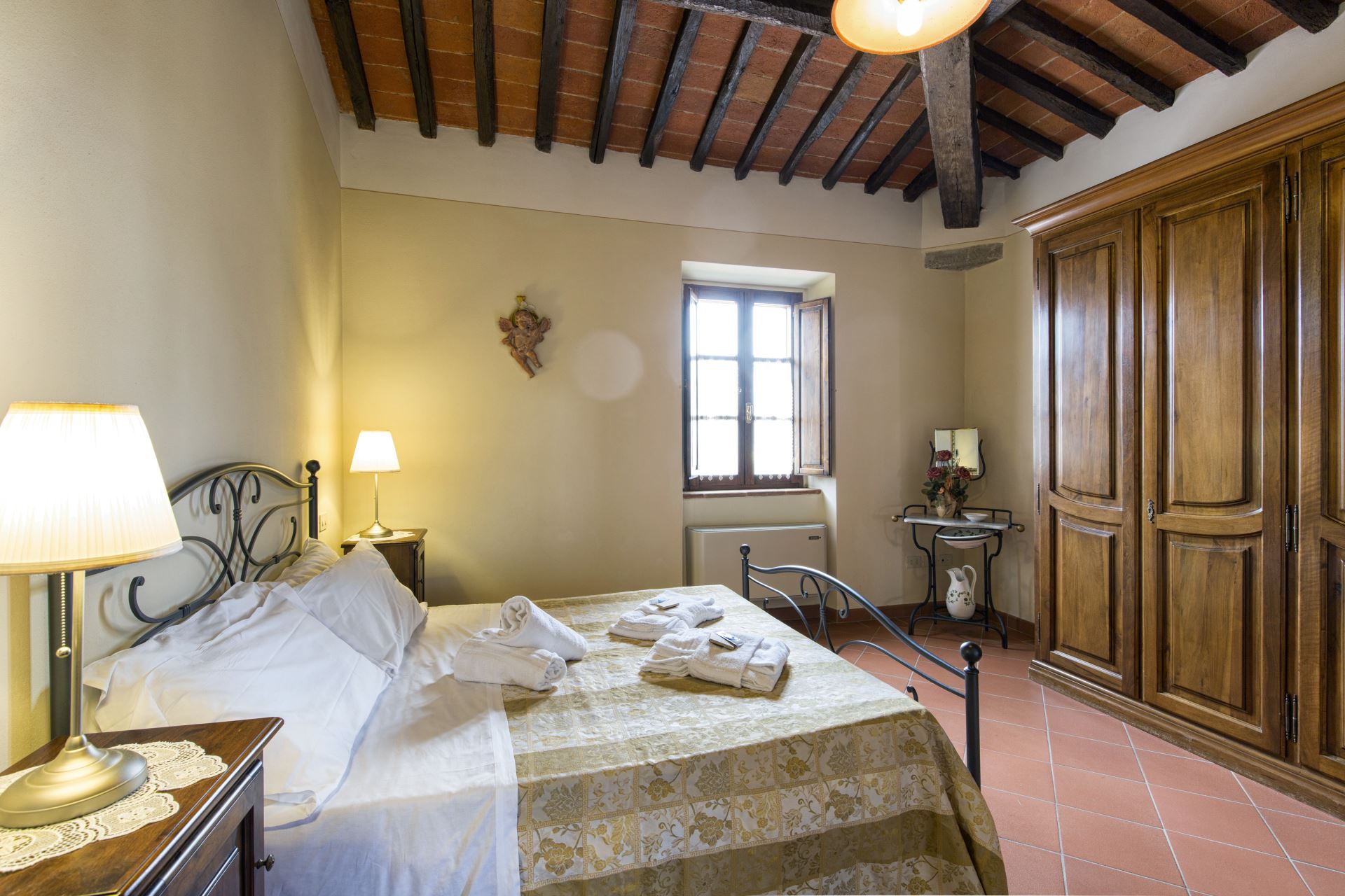 VILLE CON PISCINA VILLA LA COLOMBAIA CORTONA TOSCANA