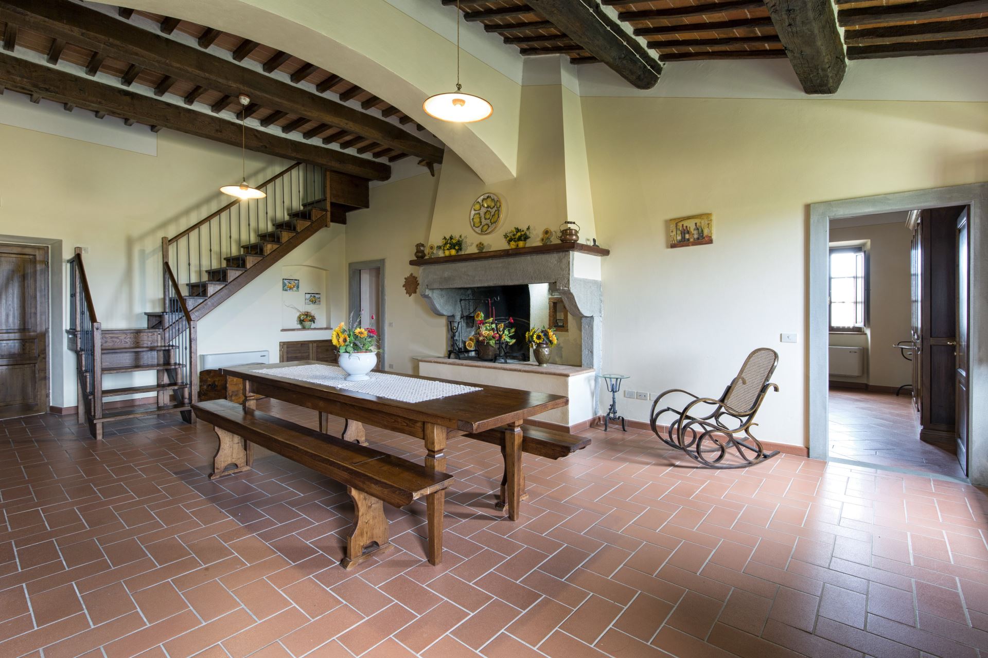 VILLE CON PISCINA VILLA LA COLOMBAIA CORTONA TOSCANA
