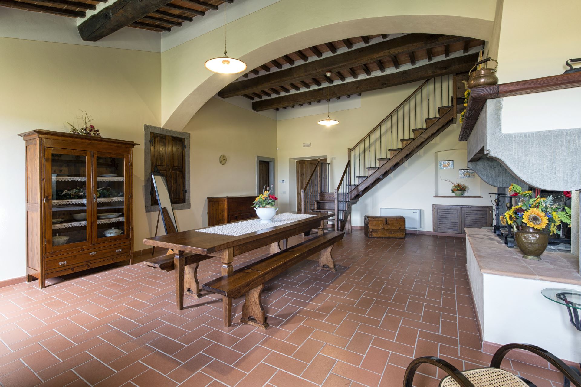 VILLE CON PISCINA VILLA LA COLOMBAIA CORTONA TOSCANA