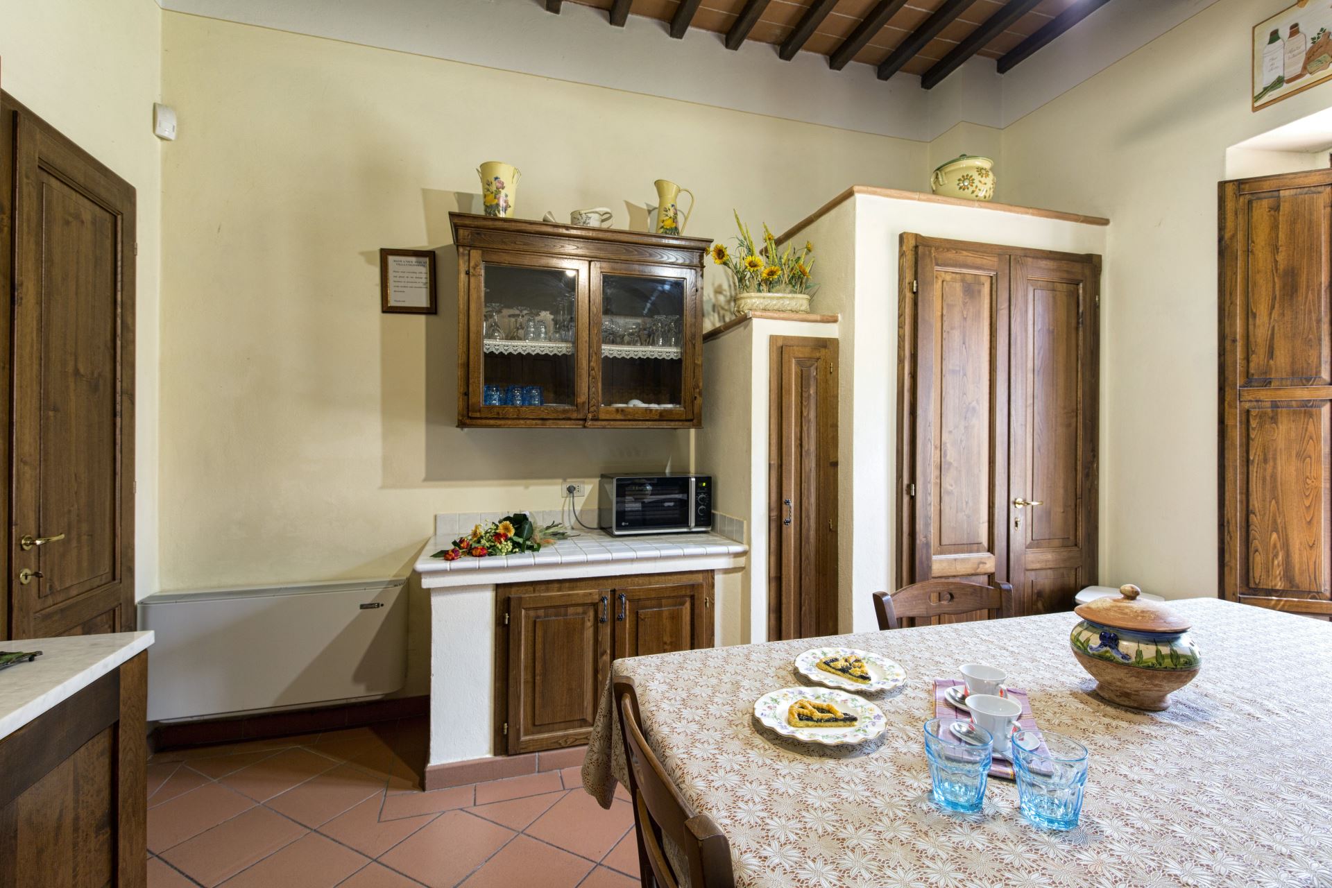 VILLE CON PISCINA VILLA LA COLOMBAIA CORTONA TOSCANA